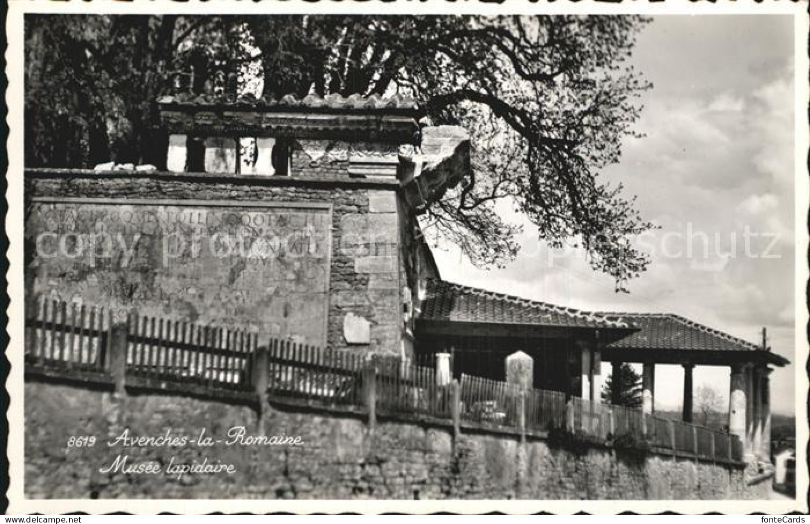 12459361 Avenches Romaine Musee Lapidaire Avenches - Andere & Zonder Classificatie