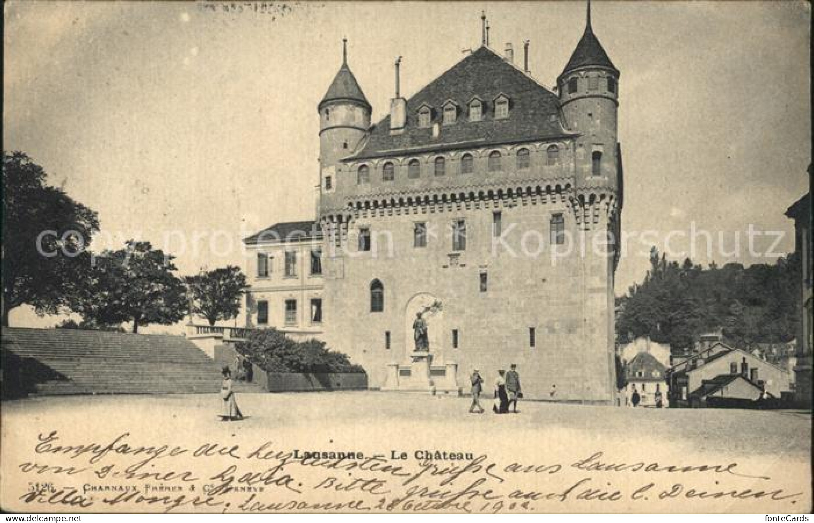 12459354 Lausanne VD Chateau Lausanne - Andere & Zonder Classificatie