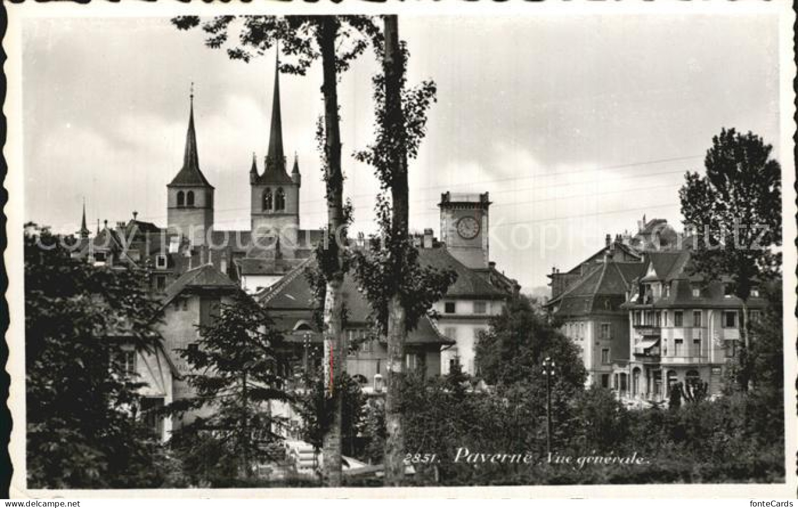 12459321 Payerne Schloss Panorama Payerne - Andere & Zonder Classificatie