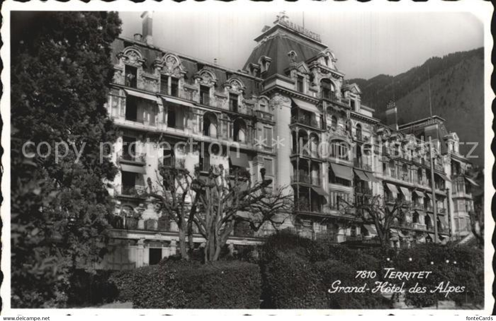 12459298 Territet Grand Hotel Alpen Territet - Andere & Zonder Classificatie