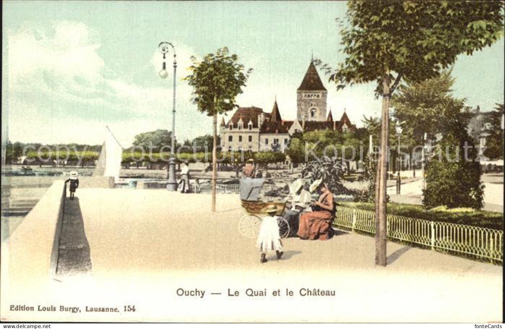 12459211 Ouchy Quai Chateau Ouchy - Sonstige & Ohne Zuordnung