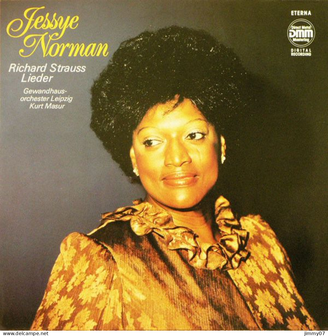 Jessye Norman, Gewandhausorchester Leipzig, Kurt Masur - Richard Strauss - Richard Strauss Lieder (LP, RE, Big) - Klassiekers