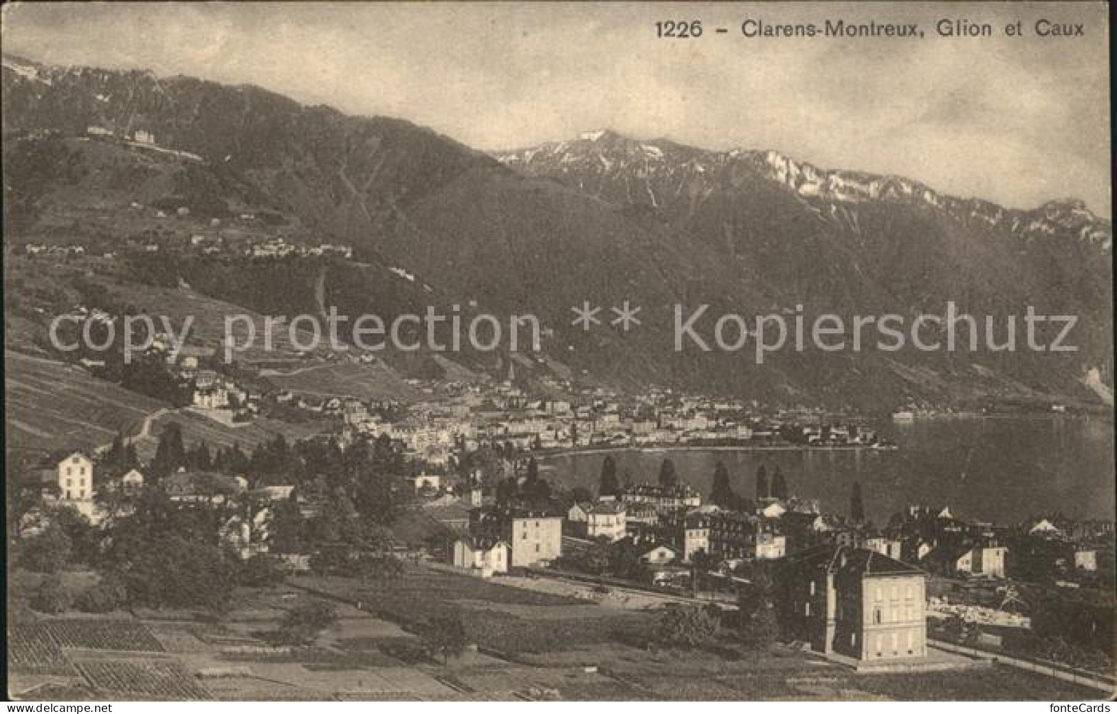 12459164 Clarens Montreux Glion Caux Montreux - Andere & Zonder Classificatie