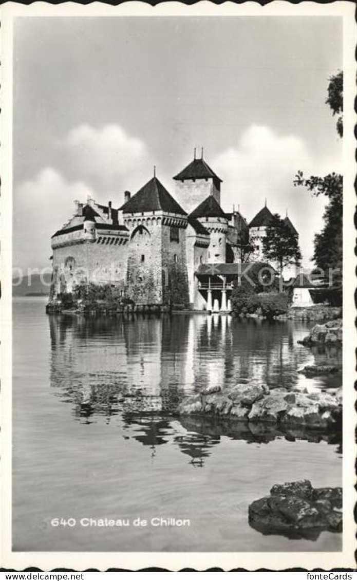 12459154 Chillon Chateau Montreux - Andere & Zonder Classificatie