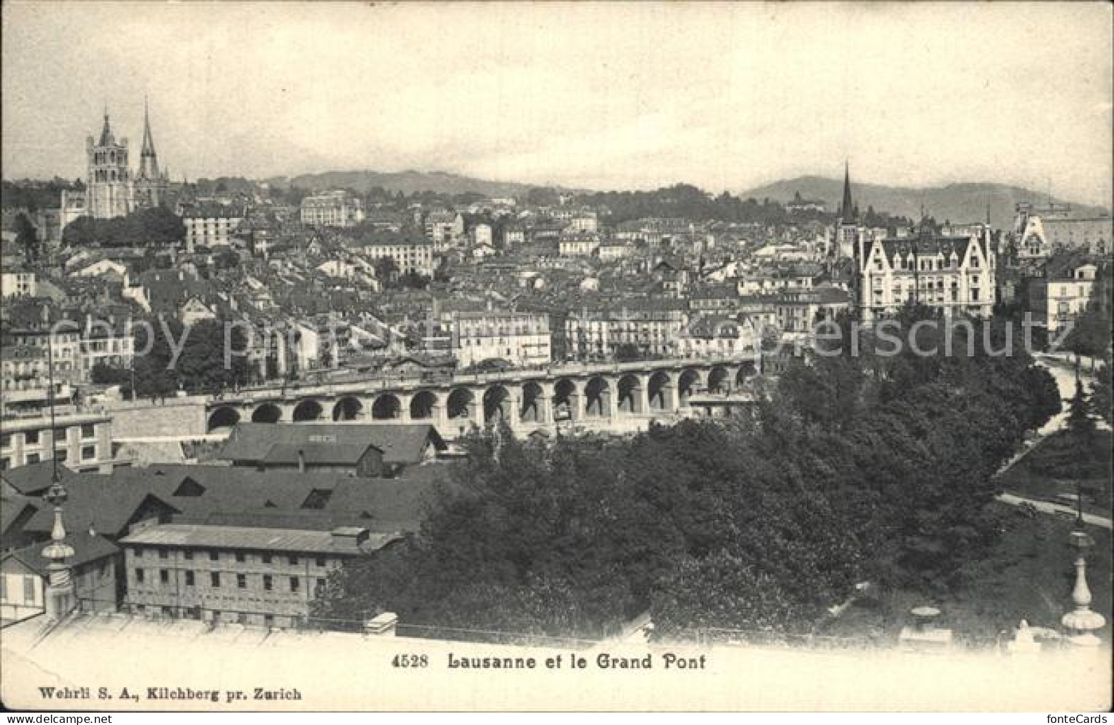 12458743 Lausanne VD Grand Pont Lausanne - Andere & Zonder Classificatie