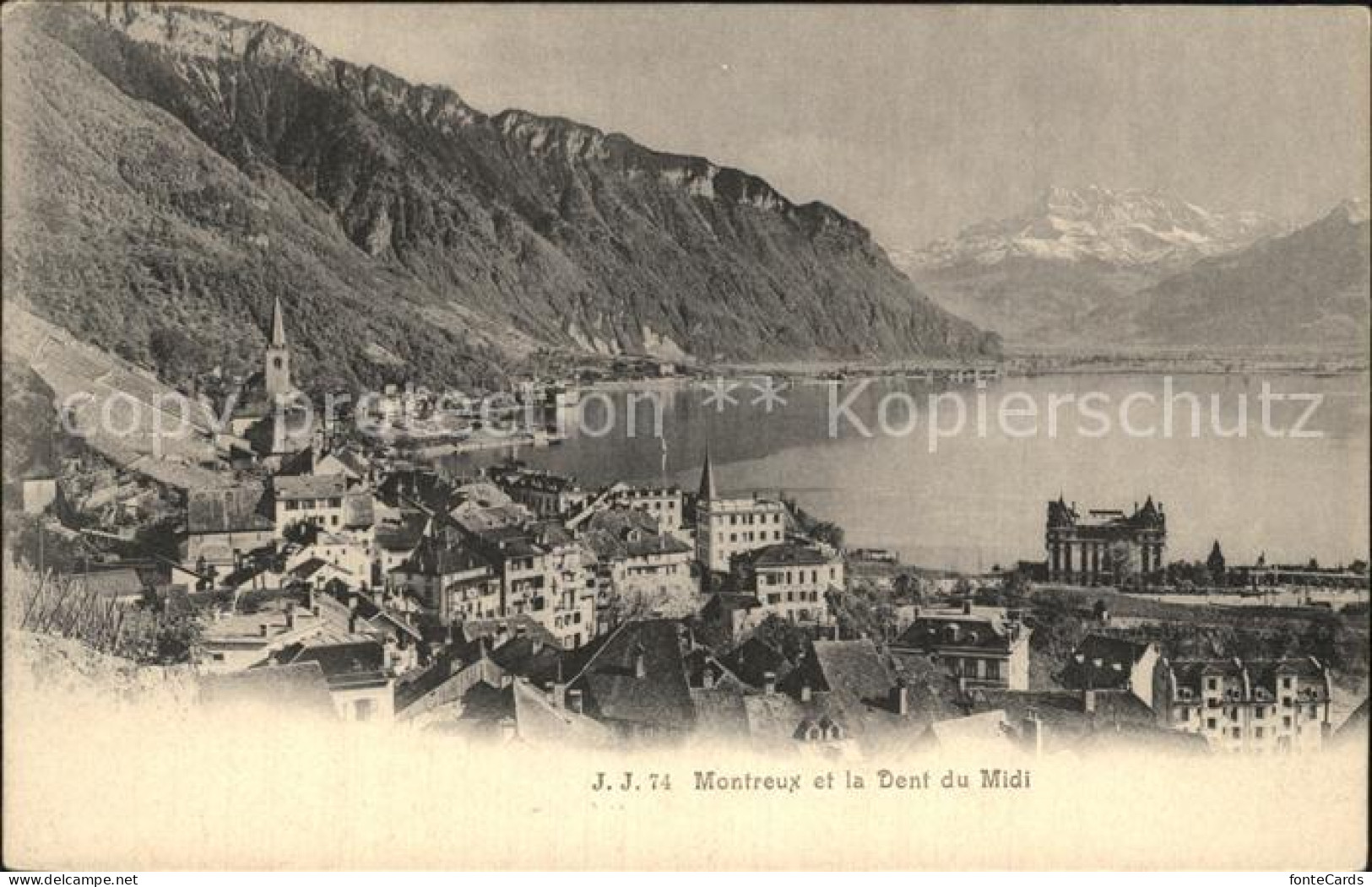 12458742 Montreux VD Dent Du Midi Montreux - Sonstige & Ohne Zuordnung