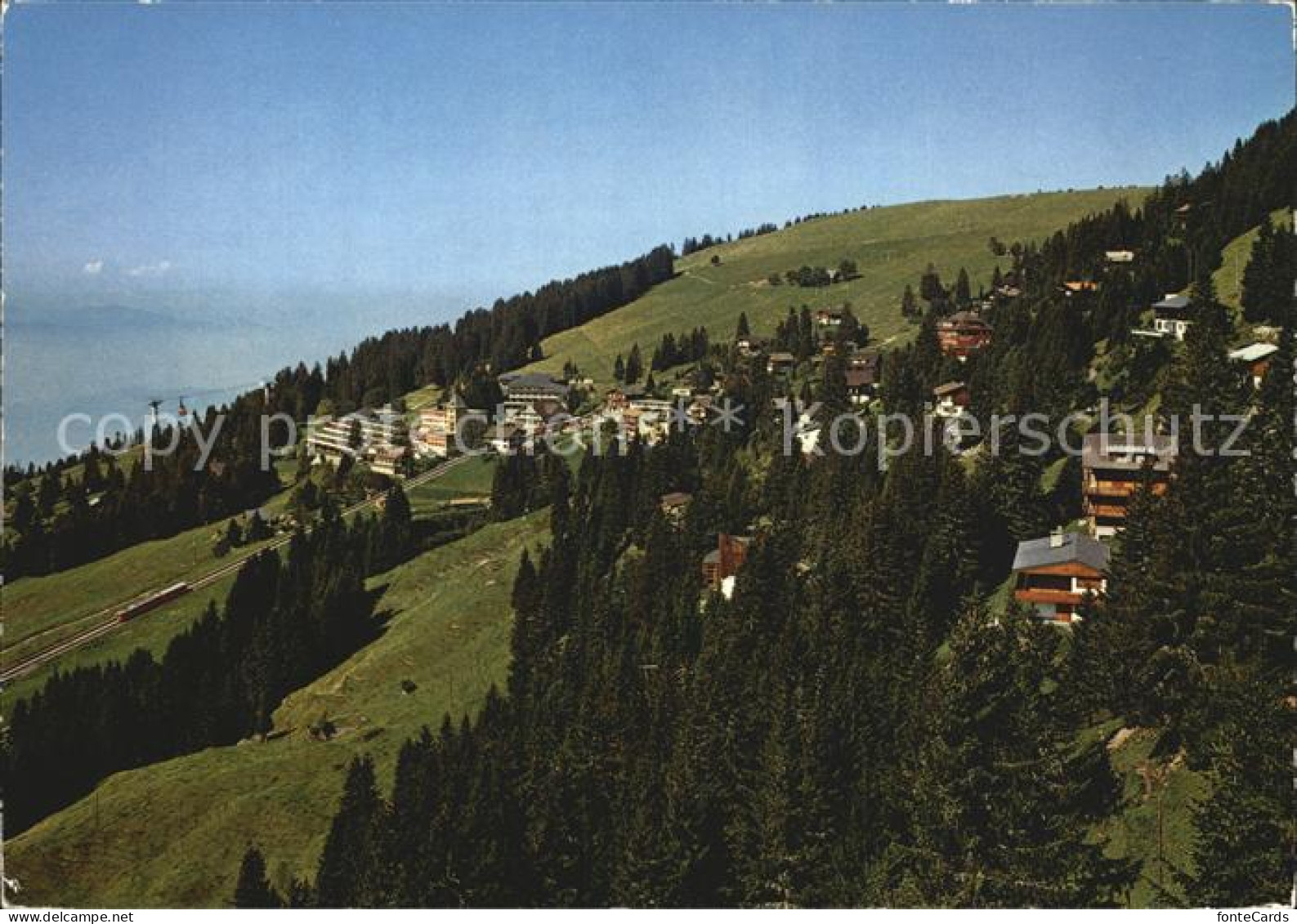 12458678 Rigi Kaltbad Vitznau Rigi Bahn Luftseilbahn Weggis  Rigi Kaltbad - Andere & Zonder Classificatie