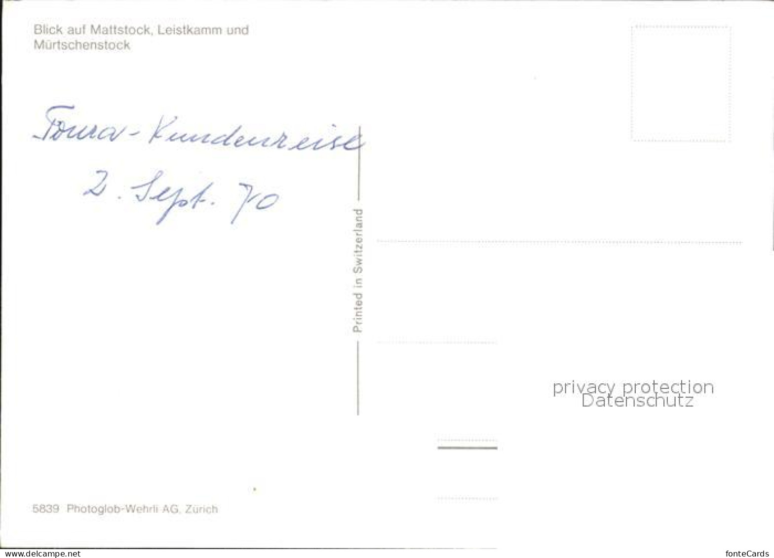 12458628 Amden SG Arvenbueel Mattstpck Leistkamm Muertschenstck Betlis - Other & Unclassified