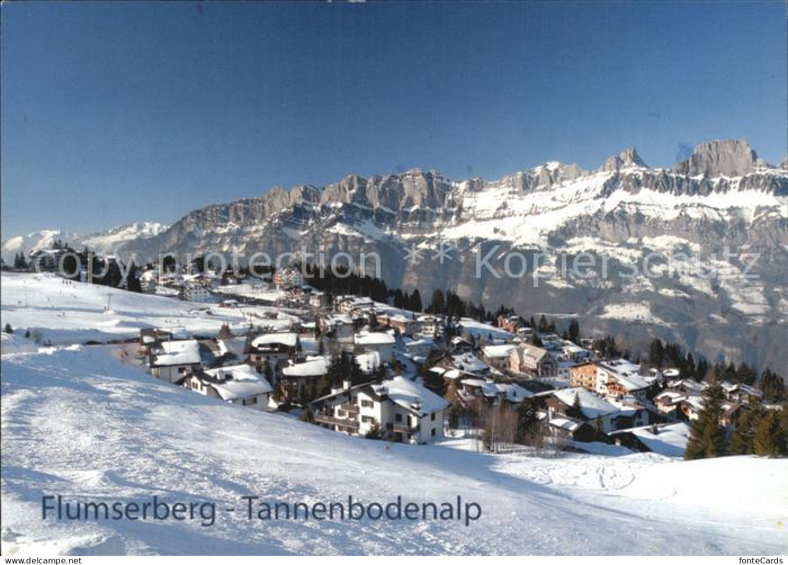 12458513 Flumserberge Tannenbodenalp Flumserberg Bergheim - Autres & Non Classés