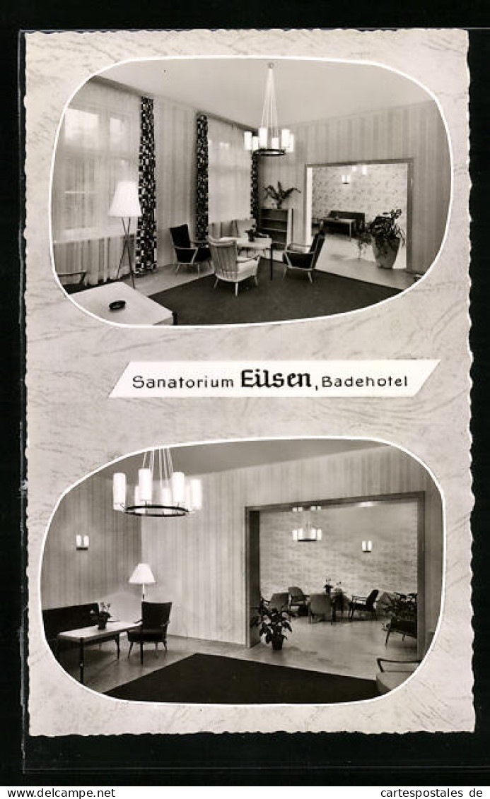 AK Bad Eilsen, Badehotel Sanatorium Eilsen  - Andere & Zonder Classificatie