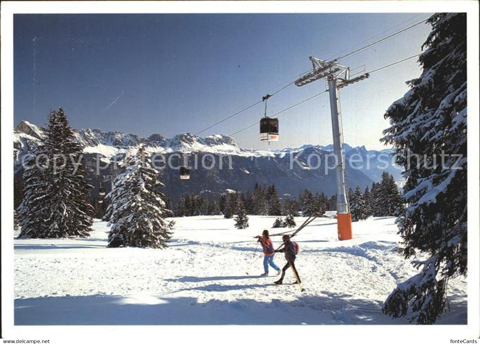 12458470 Flumserberg Flums Kabinenbahn Prodalp Express Flums - Sonstige & Ohne Zuordnung