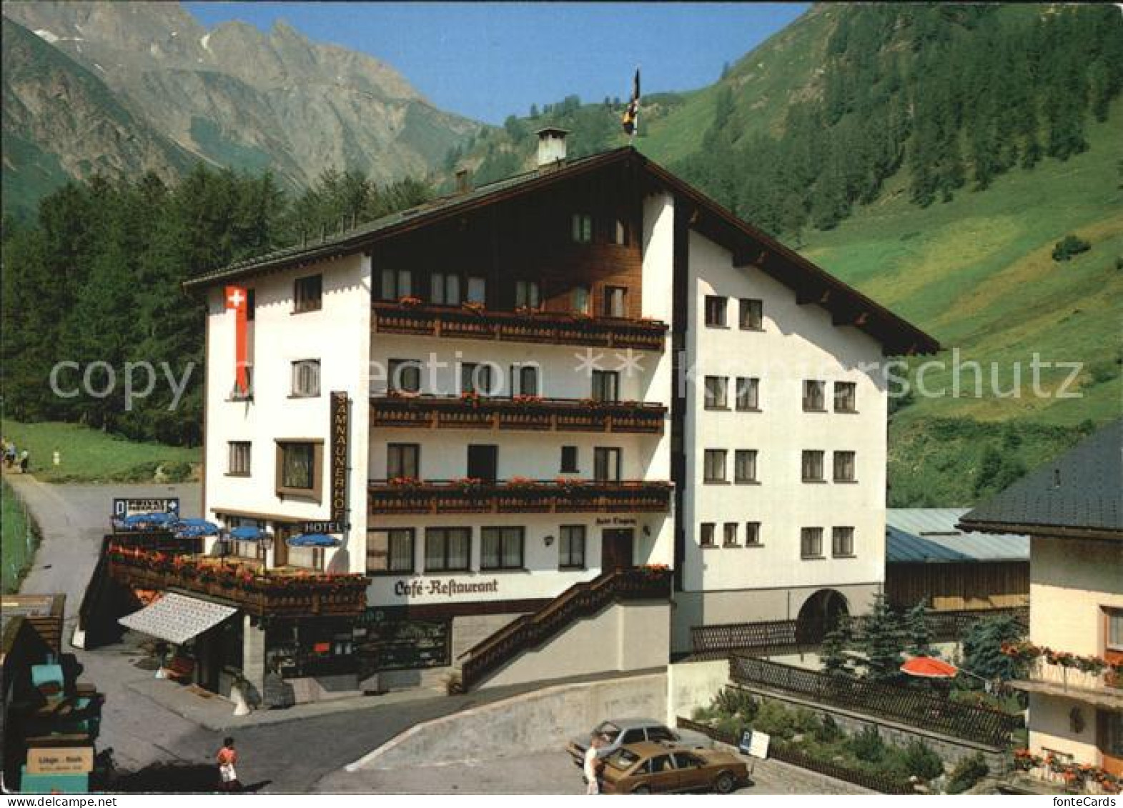 12458029 Samnaun GR Hotel Samnaunerhof   - Autres & Non Classés