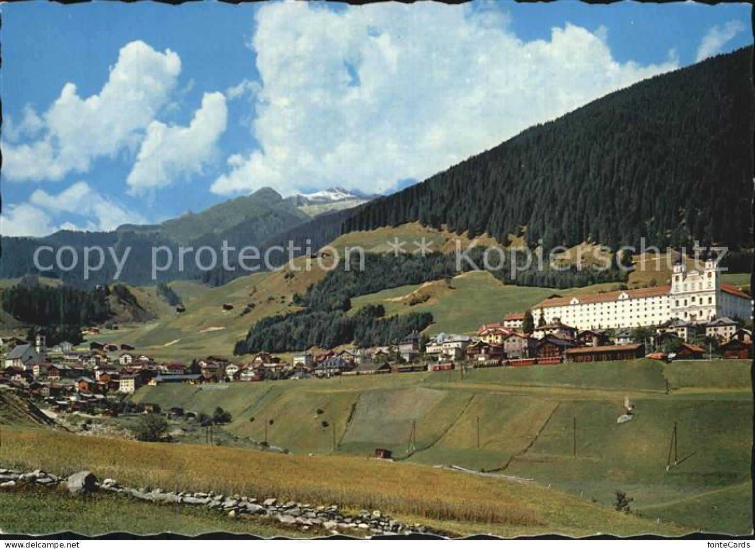 12458023 Disentis GR Muster Schloss Disentis - Andere & Zonder Classificatie