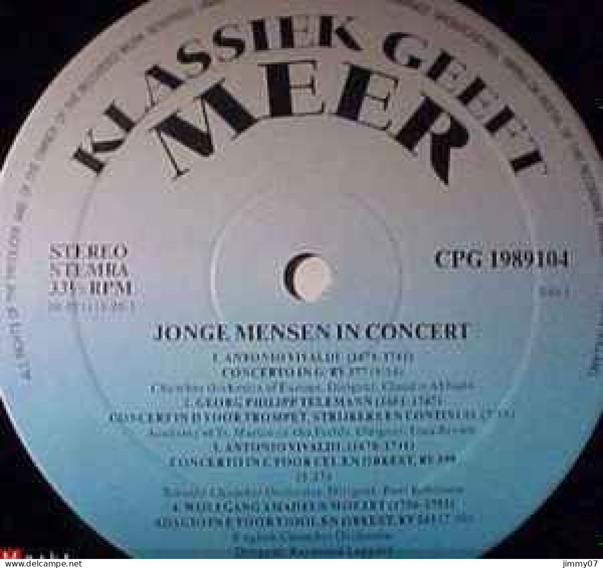 Various - Jonge Mensen In Concert 1989 (LP, Comp, Gat) - Classical