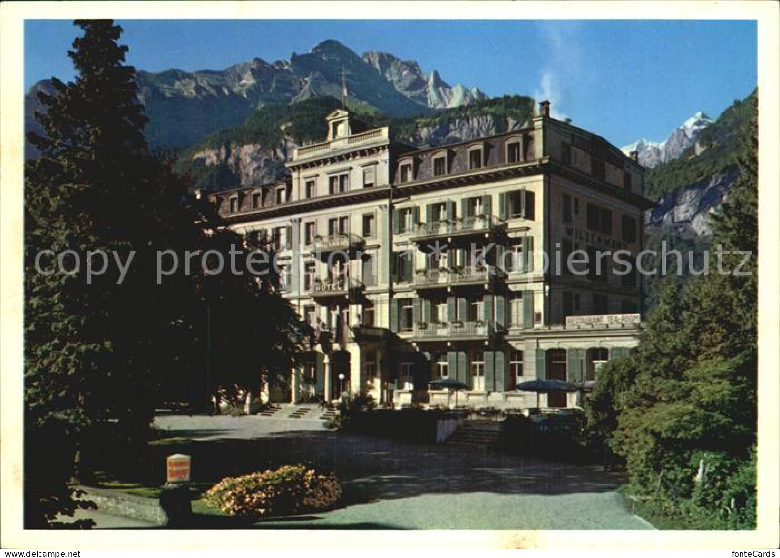 12458020 Meiringen BE Hotel Du Sauvage Meiringen - Andere & Zonder Classificatie