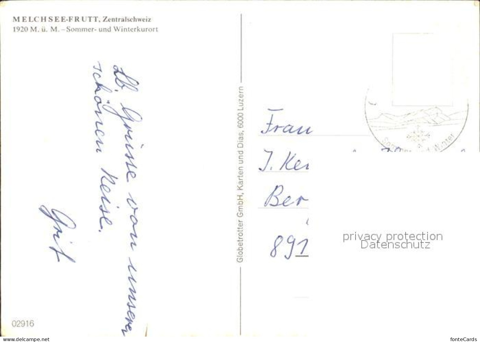 12458002 Melchsee-Frutt See Kirche Melchsee-Frutt - Andere & Zonder Classificatie
