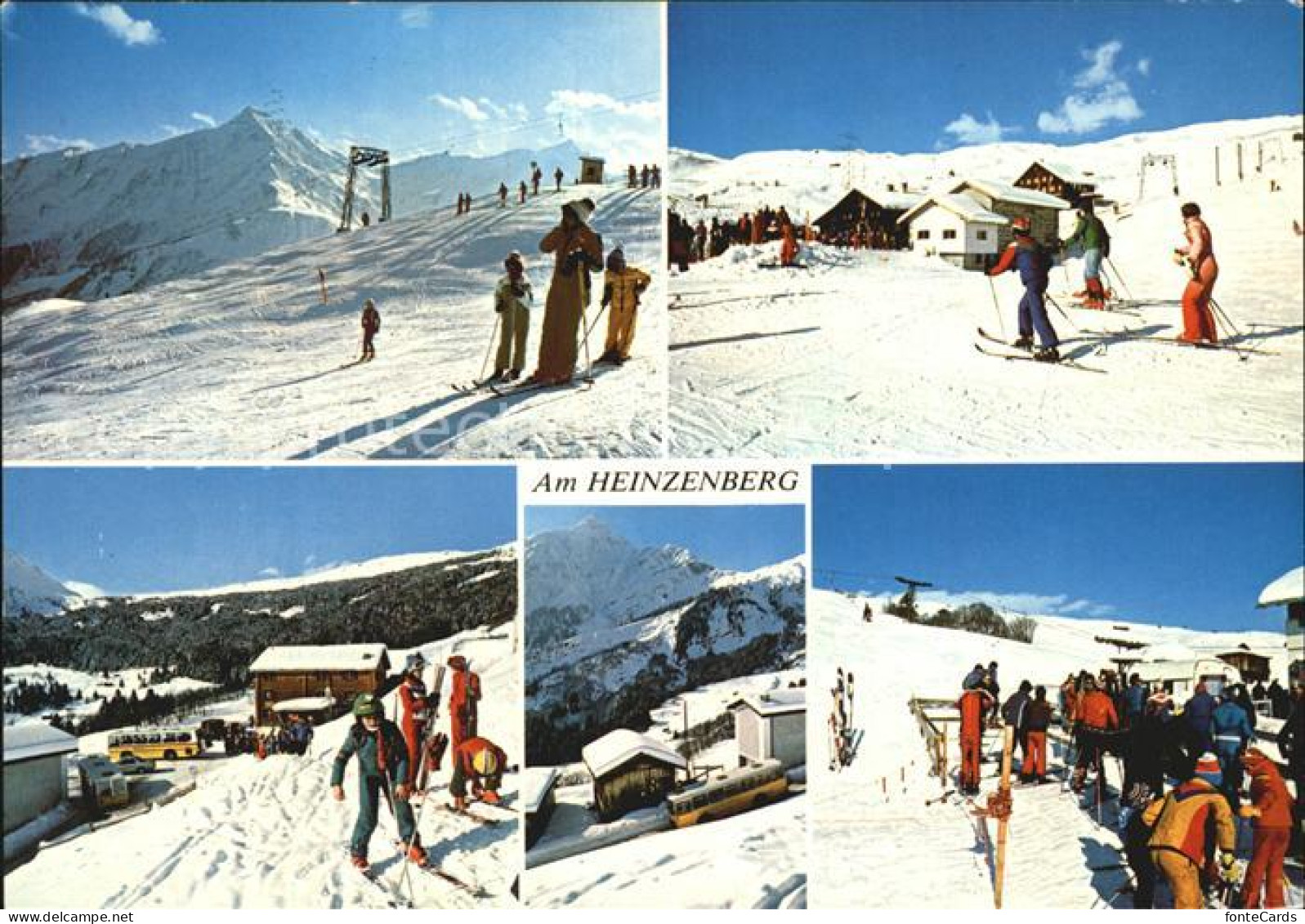 12457988 Obertschappina GR Obergmeind Skigebiet Heinzenberg  - Andere & Zonder Classificatie