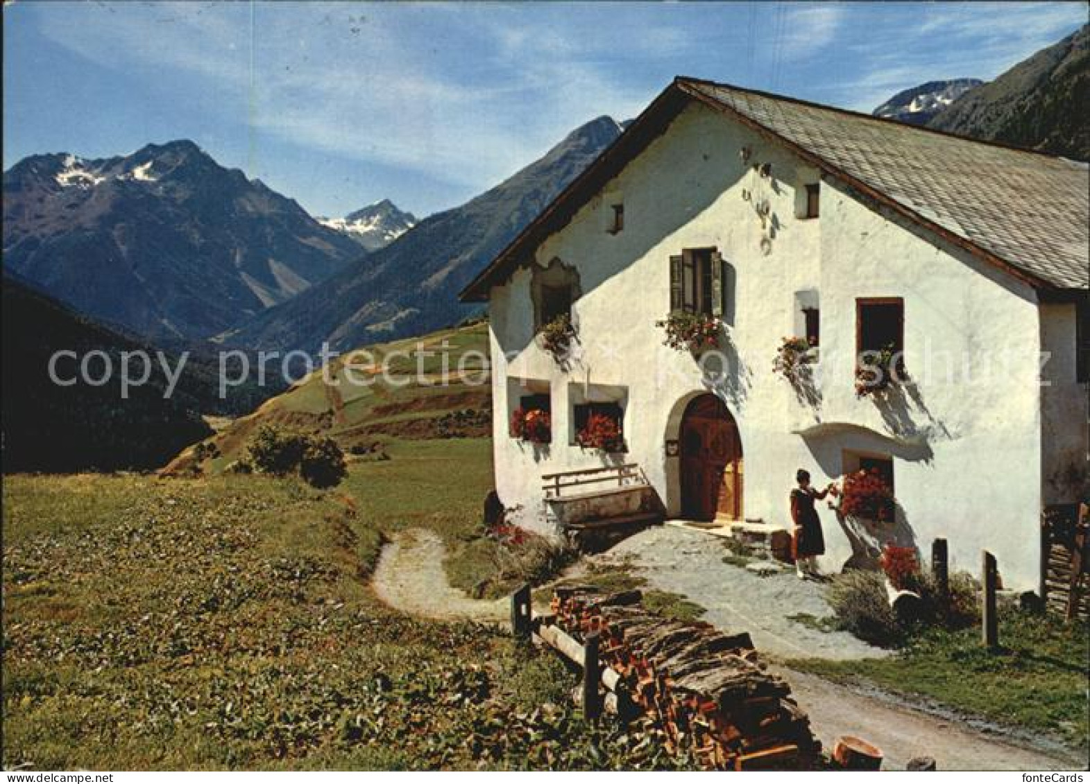 12457978 Guarda Inn Bos Cha Altes Engadinerhaus Schwarzhorn Guarda - Autres & Non Classés