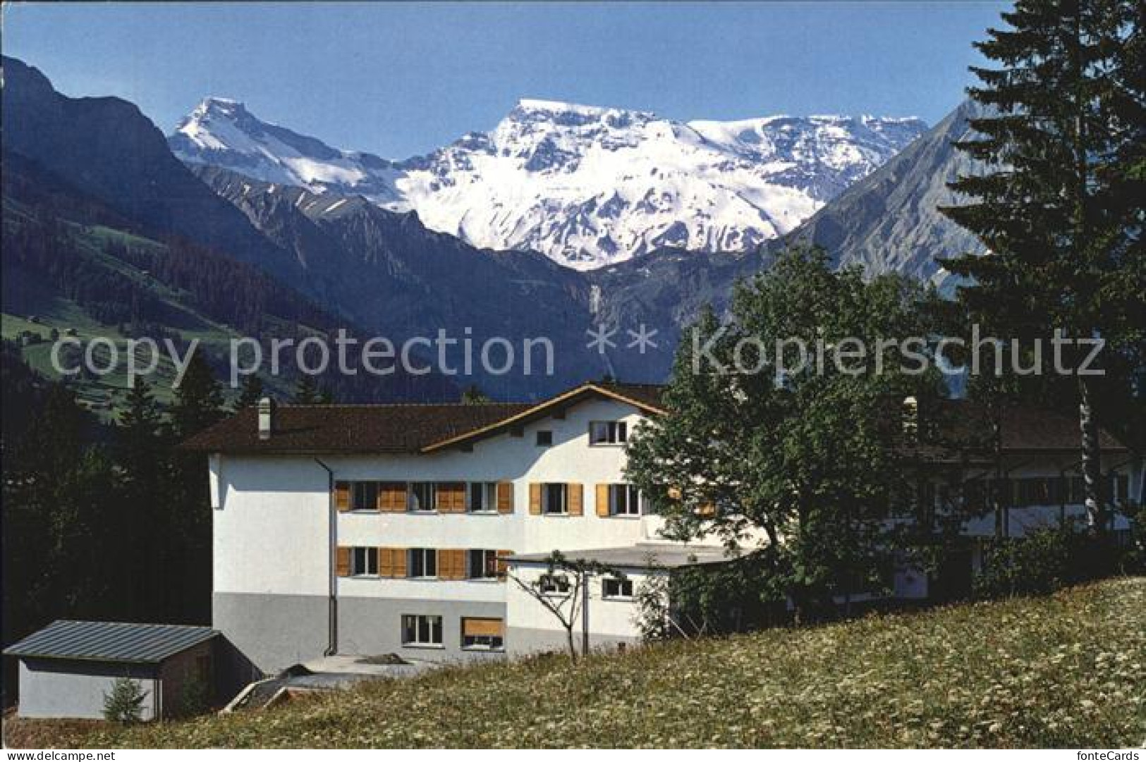 12457853 Adelboden Spittler Haus Diakonissenanstalt Riehen Steghorn Wildstrubel  - Other & Unclassified