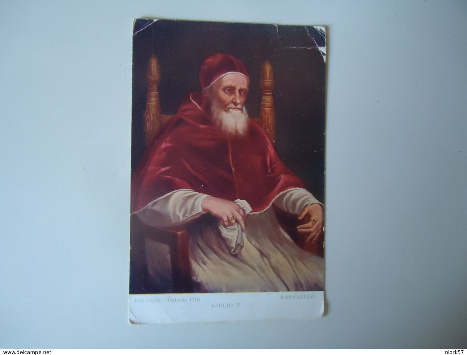 ITALY     POSTCARDS FIRENZE   POPES  GIULIO II RAFFAELLO   FOR MORE PURHASES 10% DISCOUNT - Other & Unclassified