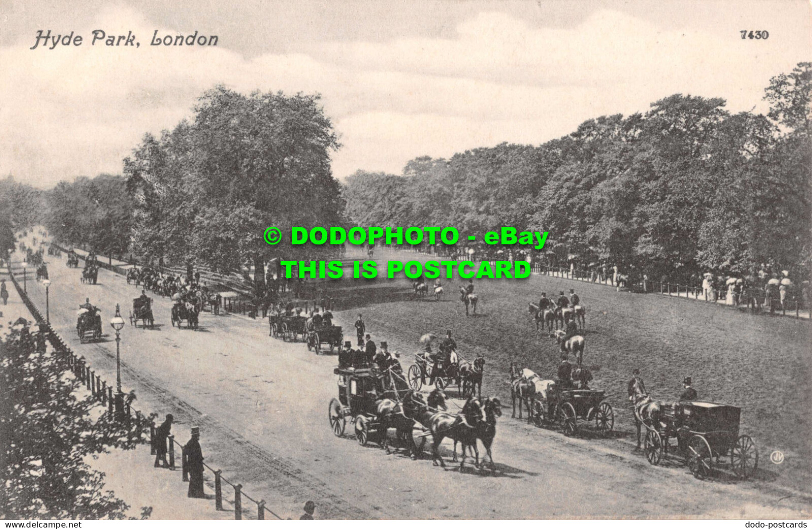 R545173 London. Hyde Park. Valentine Series - Other & Unclassified