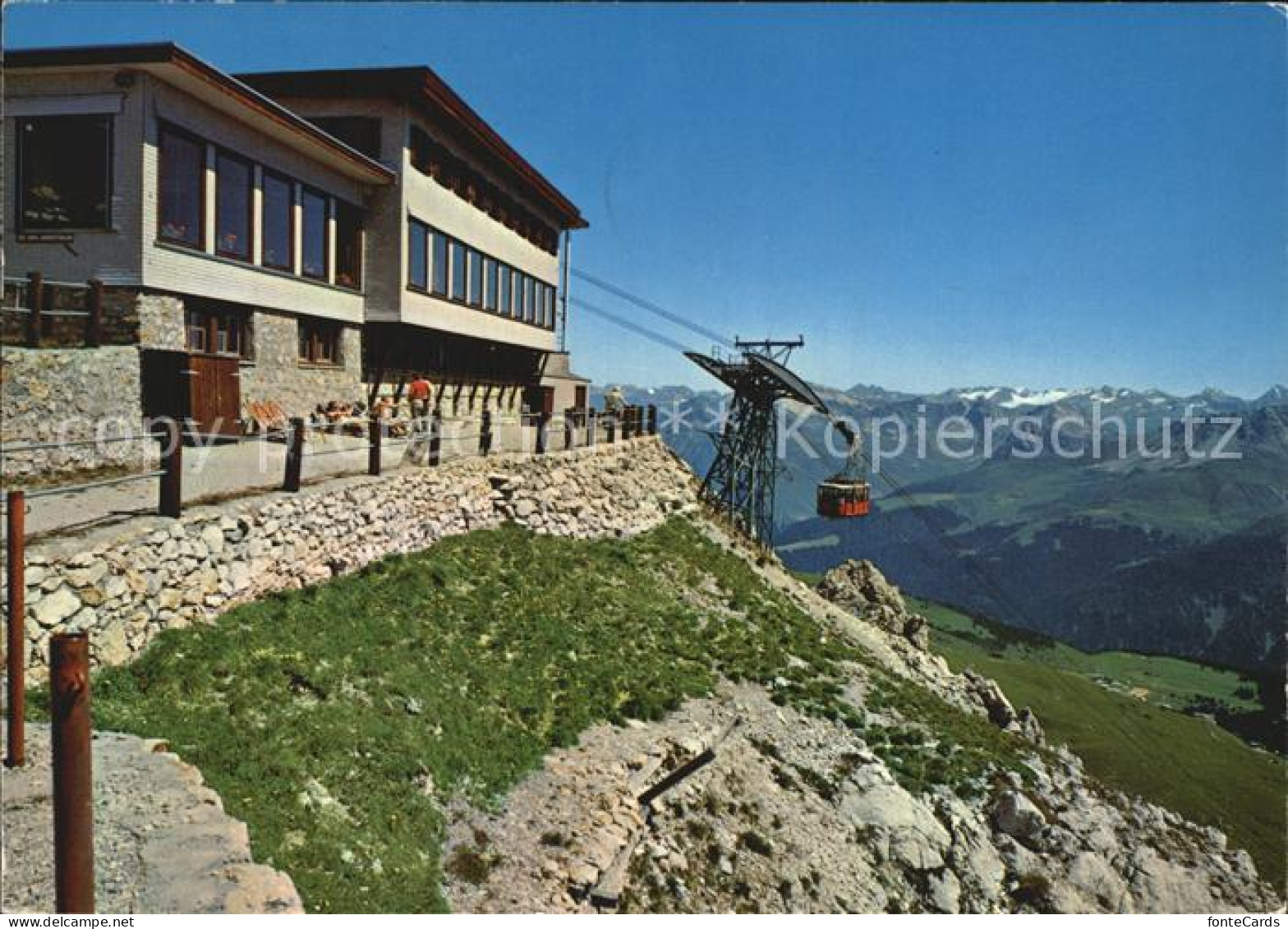 12456978 Arosa GR Weisshorn Bergstation Und Gipfelrestaurant Arosa - Autres & Non Classés