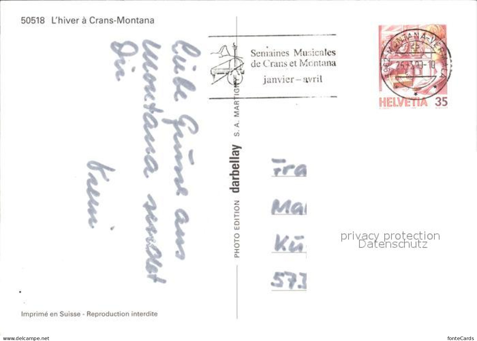 12456958 Crans-Montana Teilansichten Crans-sur-Sierre  - Other & Unclassified