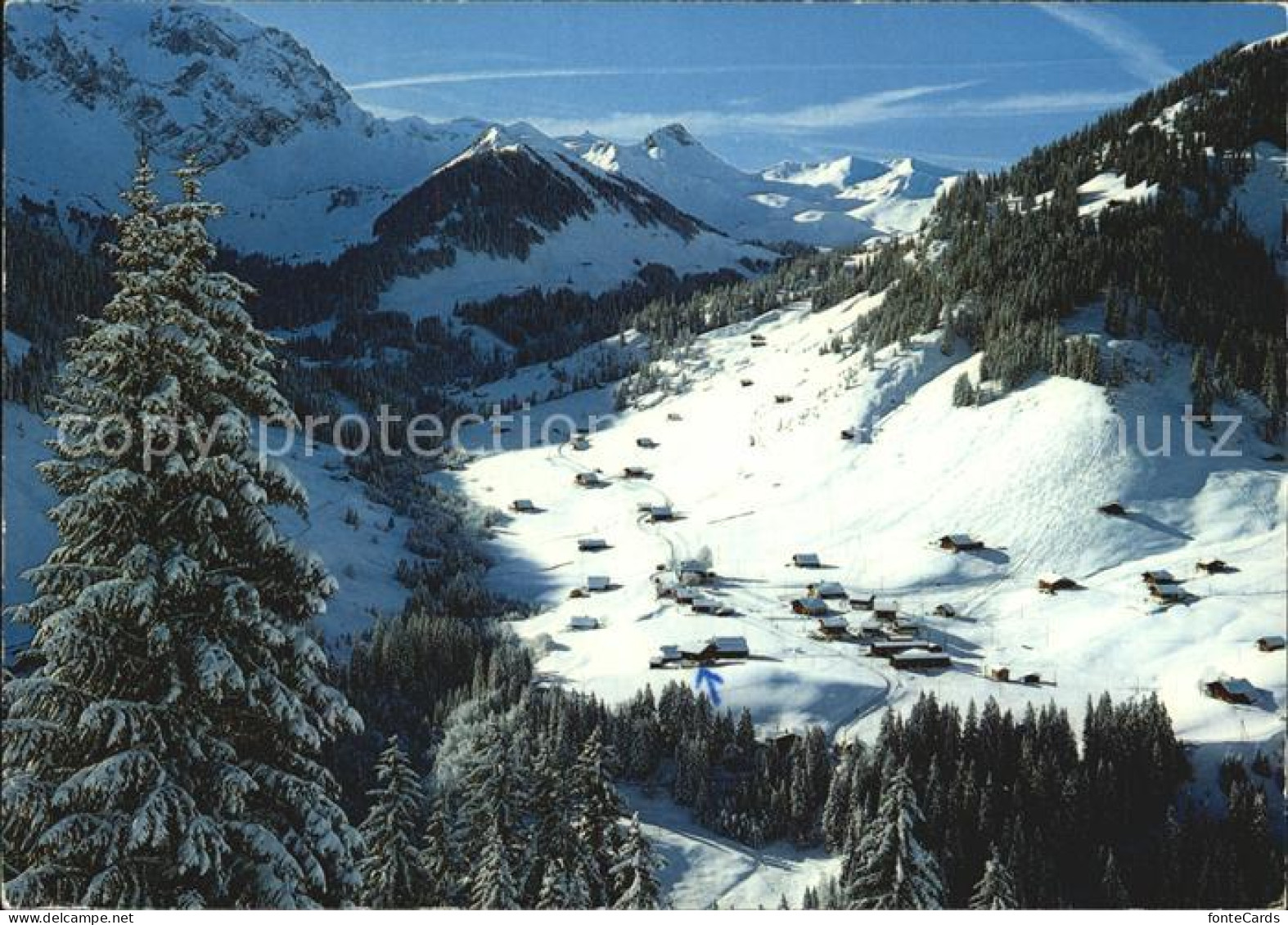 12456922 Gilbach Adelboden BE Mit Skigebiet Geils Regenbolshorn Adelboden - Autres & Non Classés