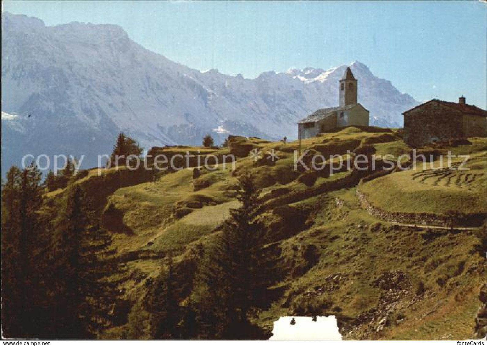 12456853 Poschiavo Chiesa San Romerio Piz Veruna Poschiavo - Autres & Non Classés