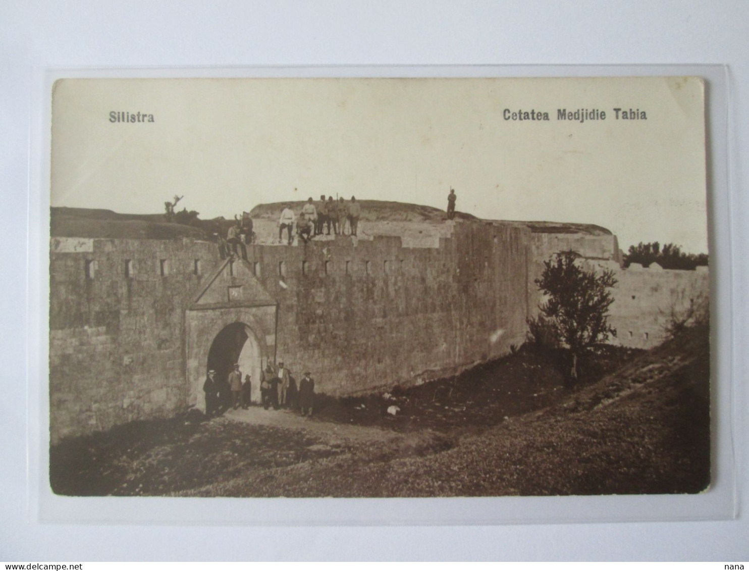 Bulgaria Former Romania-Silistra:Medjidie Tabia Fortress Written Photo Postcard From The 20s,see Pictures - Bulgarie