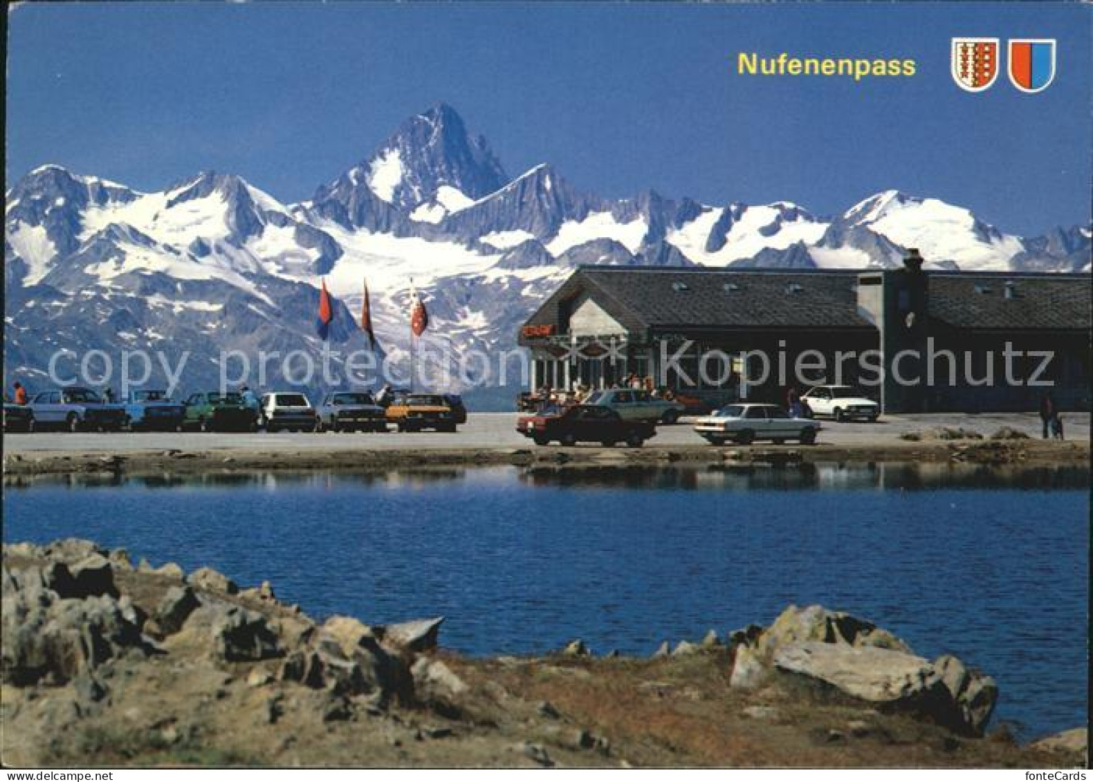 12456834 Nufenenpass Galmihoerner Finsteraarhorn Scheuchzerhorn Nufenenpass - Autres & Non Classés