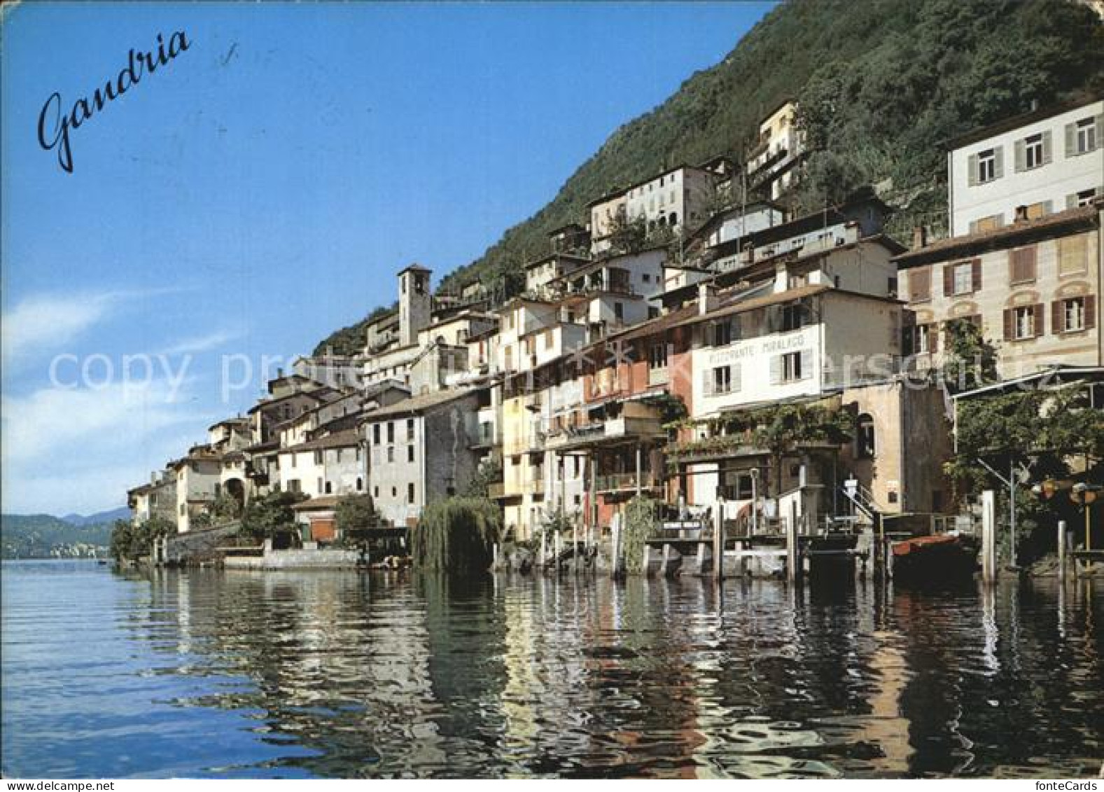 12456790 Gandria Lago Di Lugano Teilansicht Gandria - Andere & Zonder Classificatie