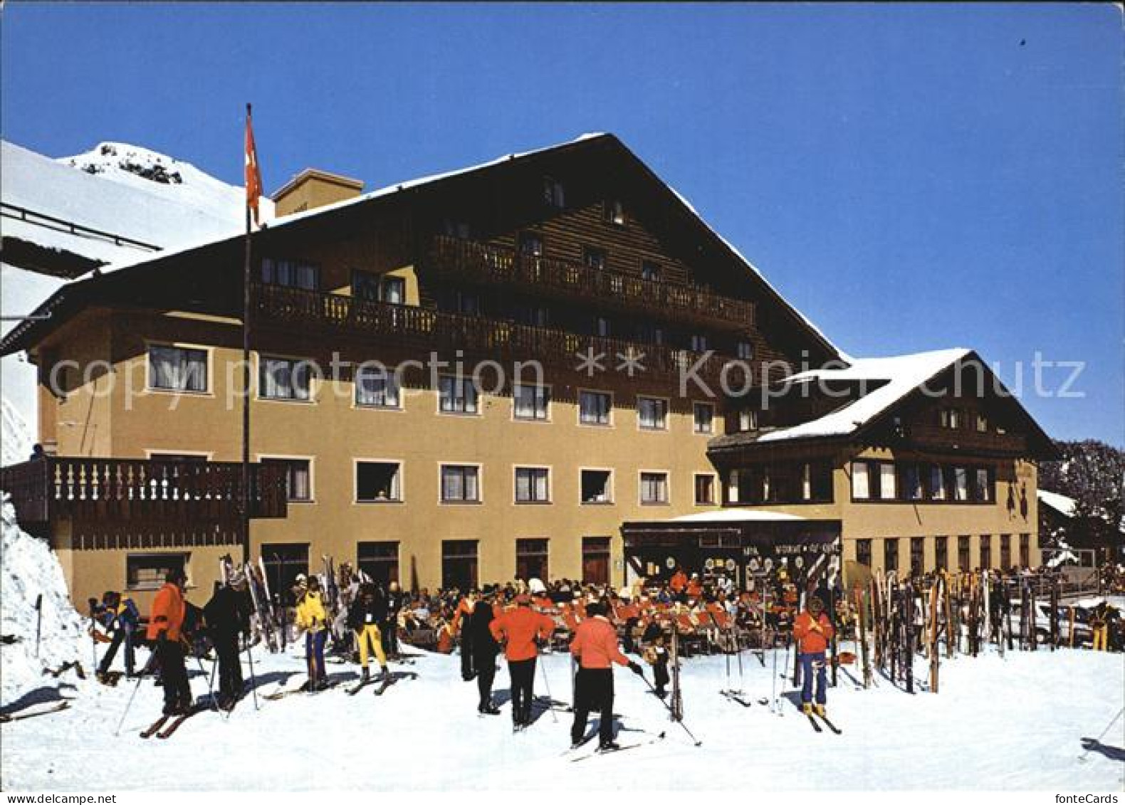 12456200 St Moritz GR Testa Hotel Restaurant Salastrains St. Moritz - Autres & Non Classés