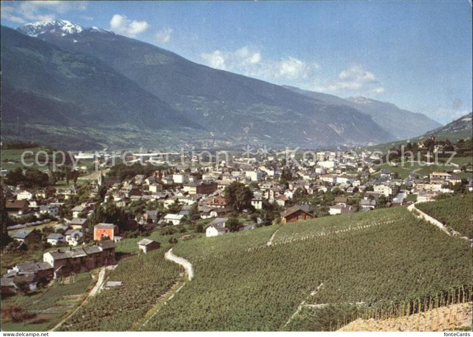 12456182 Sierre VS Panorama Sierre - Other & Unclassified