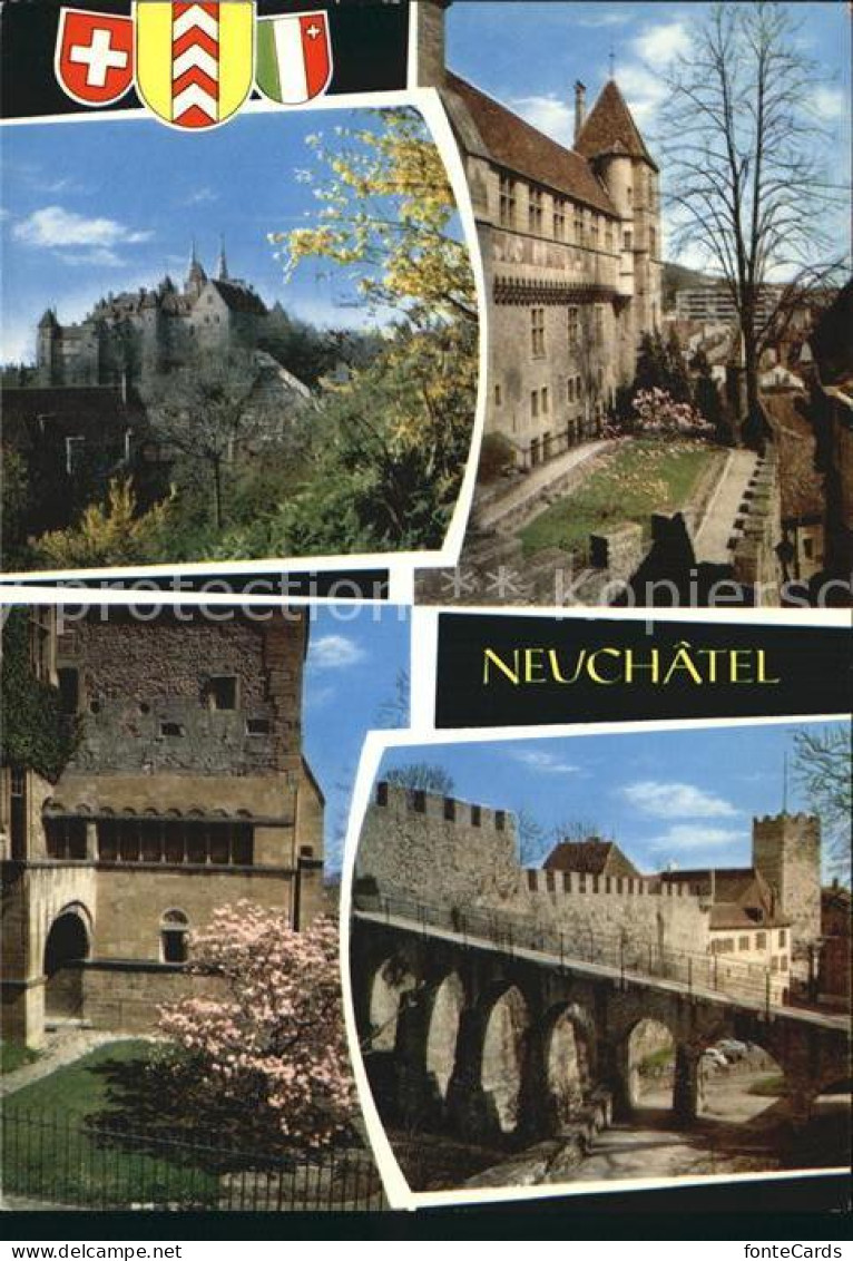 12456158 Neuchatel NE Chateau Et Le Remparts Neuchatel - Autres & Non Classés