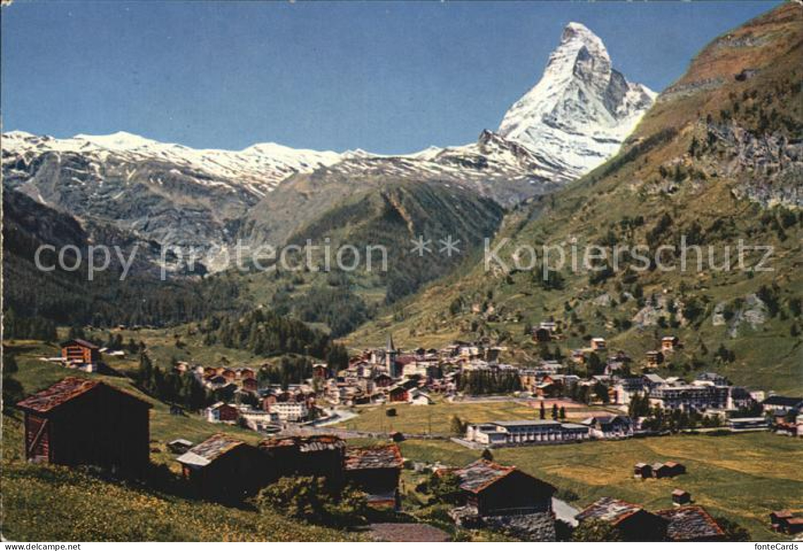 12456118 Zermatt VS Mit Matterhorn  - Other & Unclassified