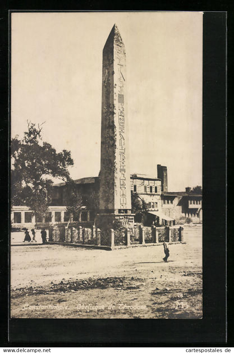 AK Constantinople, Obelisque De Theodore  - Turquia