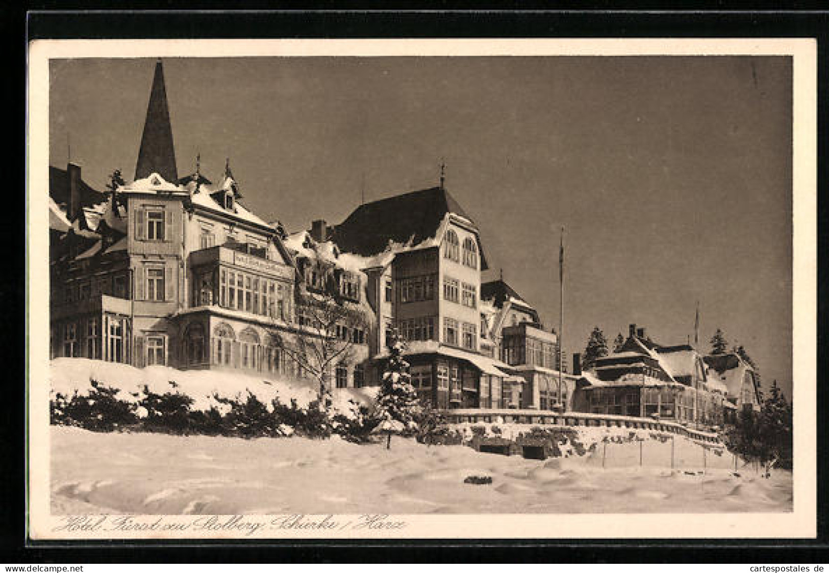 AK Schierke /Harz, Hotel Fürst Zu Stolberg  - Stolberg (Harz)