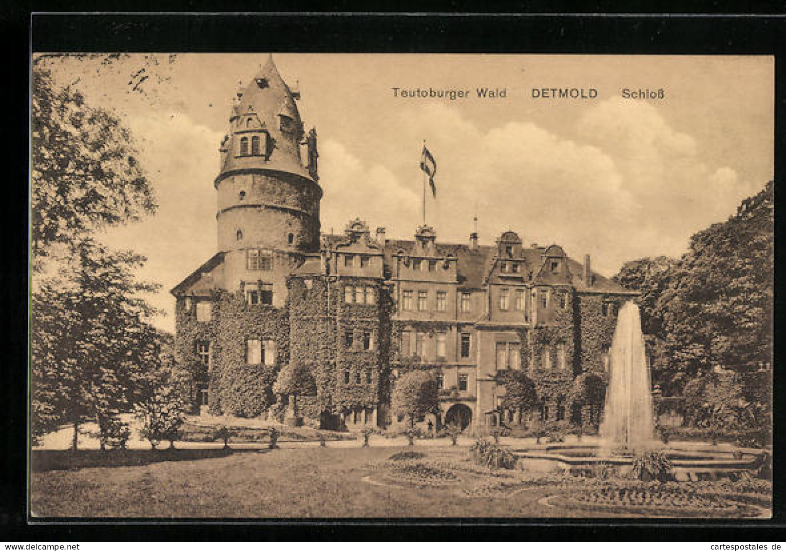 AK Detmold I. Teutoburger Wald, Schloss  - Detmold