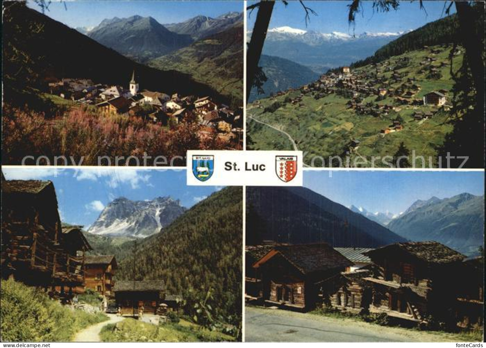 12456092 St Luc Panorama Le Tounot Wildhorn Raccards St-Luc - Other & Unclassified