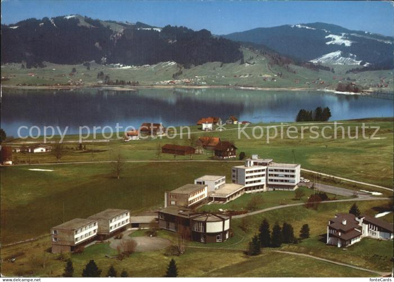 12456083 Einsiedeln SZ Schweizer Jugend Und Bildungszentrum Am Sihlsee Fliegerau - Andere & Zonder Classificatie