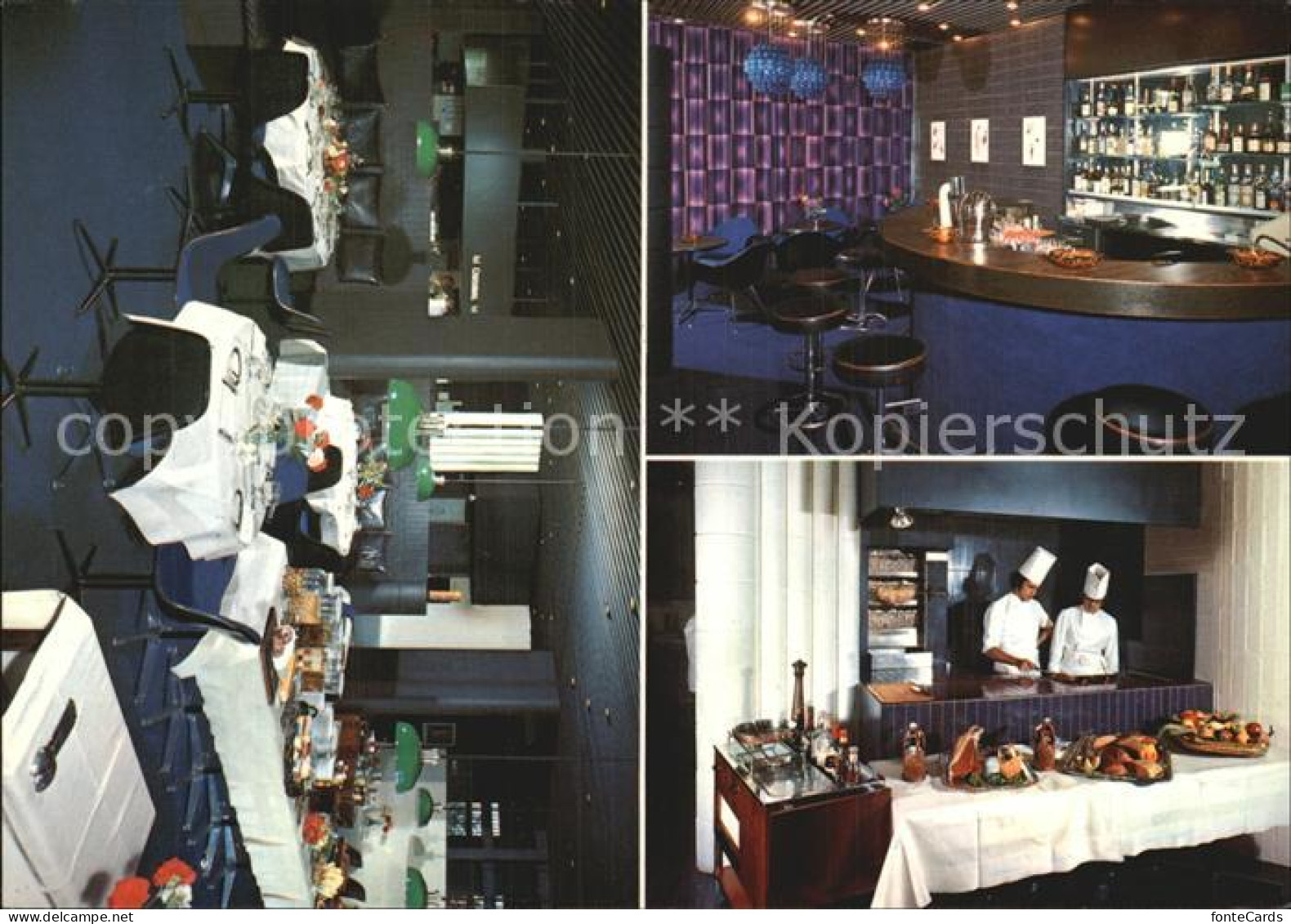 12456071 Zuerich ZH Restaurant Lerchenberg Gastraum Bar Zuerich - Sonstige & Ohne Zuordnung