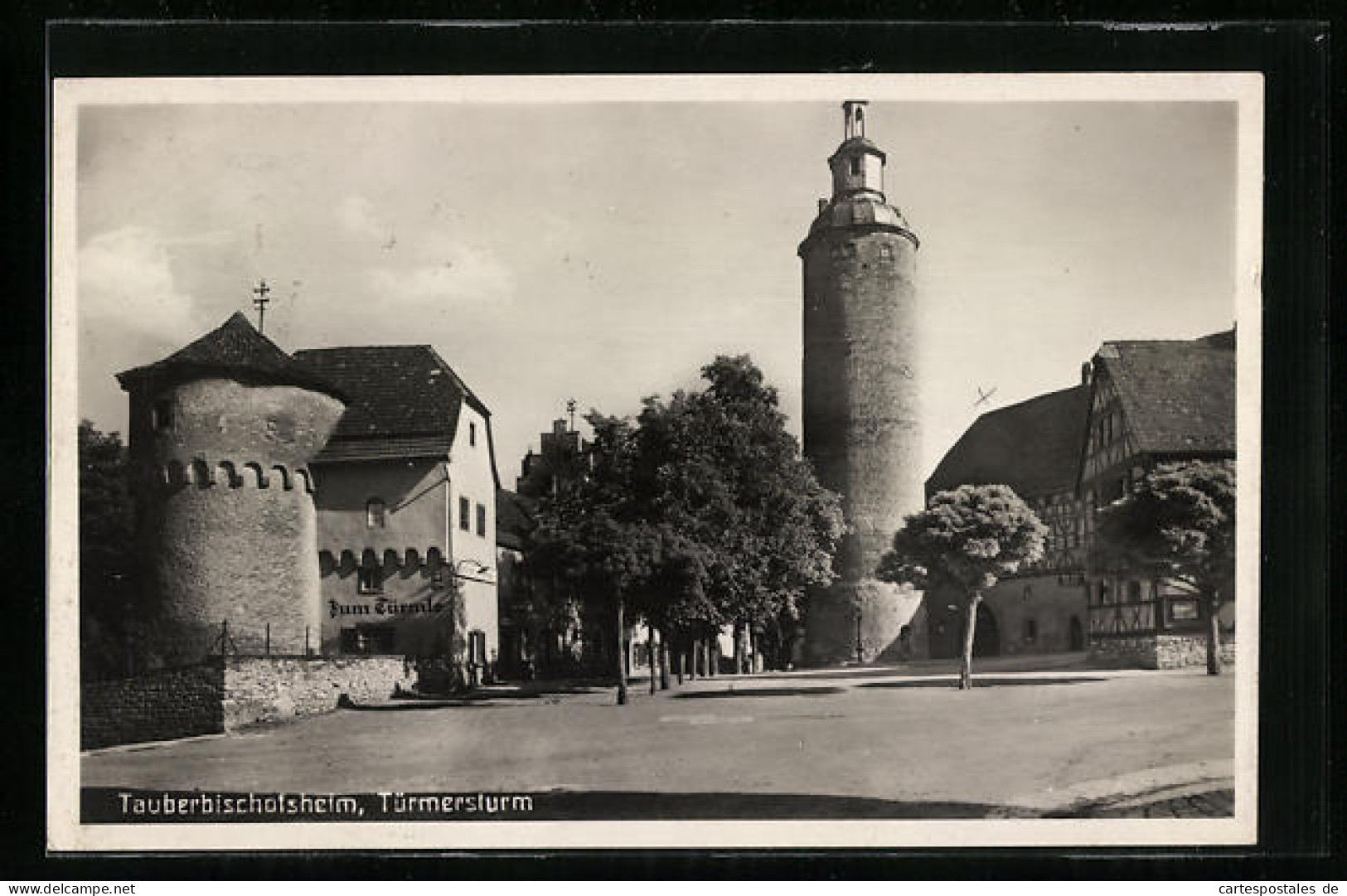 AK Tauberbischofsheim, Türmersturm  - Tauberbischofsheim