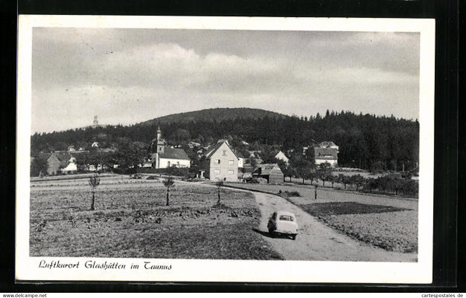 AK Glashütten Im Taunus, Ortsansicht Vom Weg Aus  - Taunus