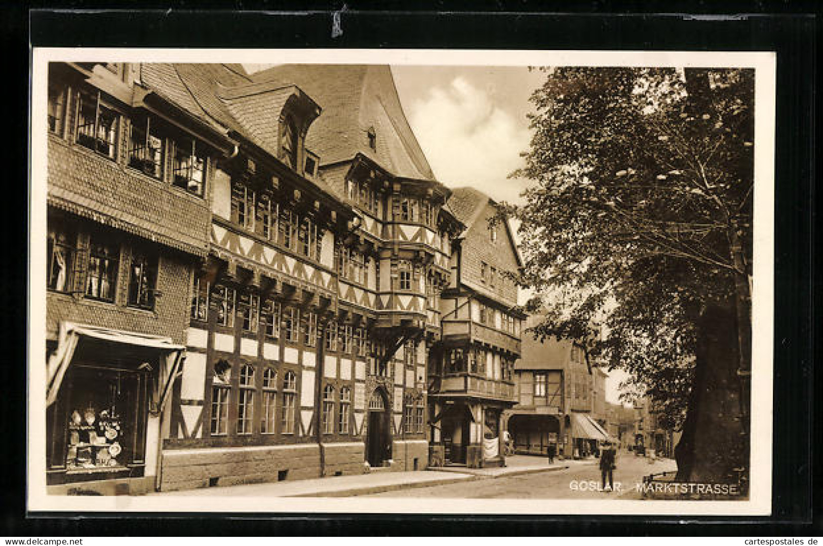 AK Goslar, Marktstrasse  - Goslar