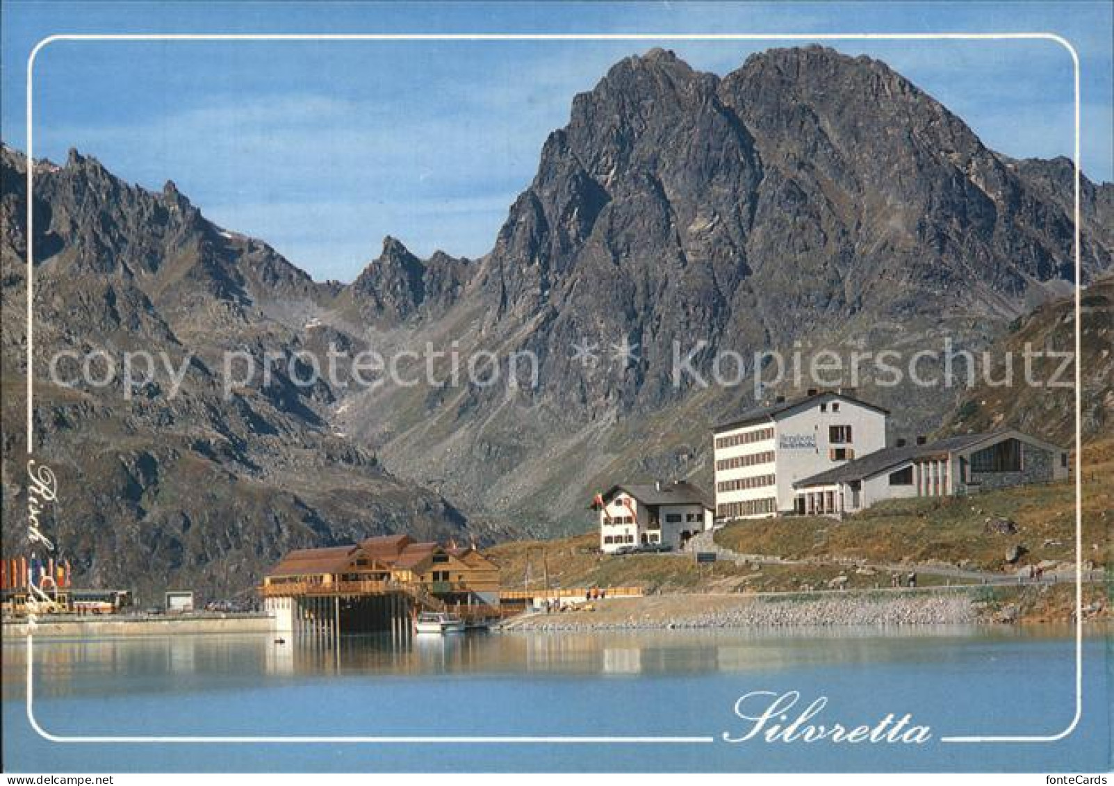 12455700 Silvretta Stausee Berghotel Bielerhoehe  Silvretta - Autres & Non Classés