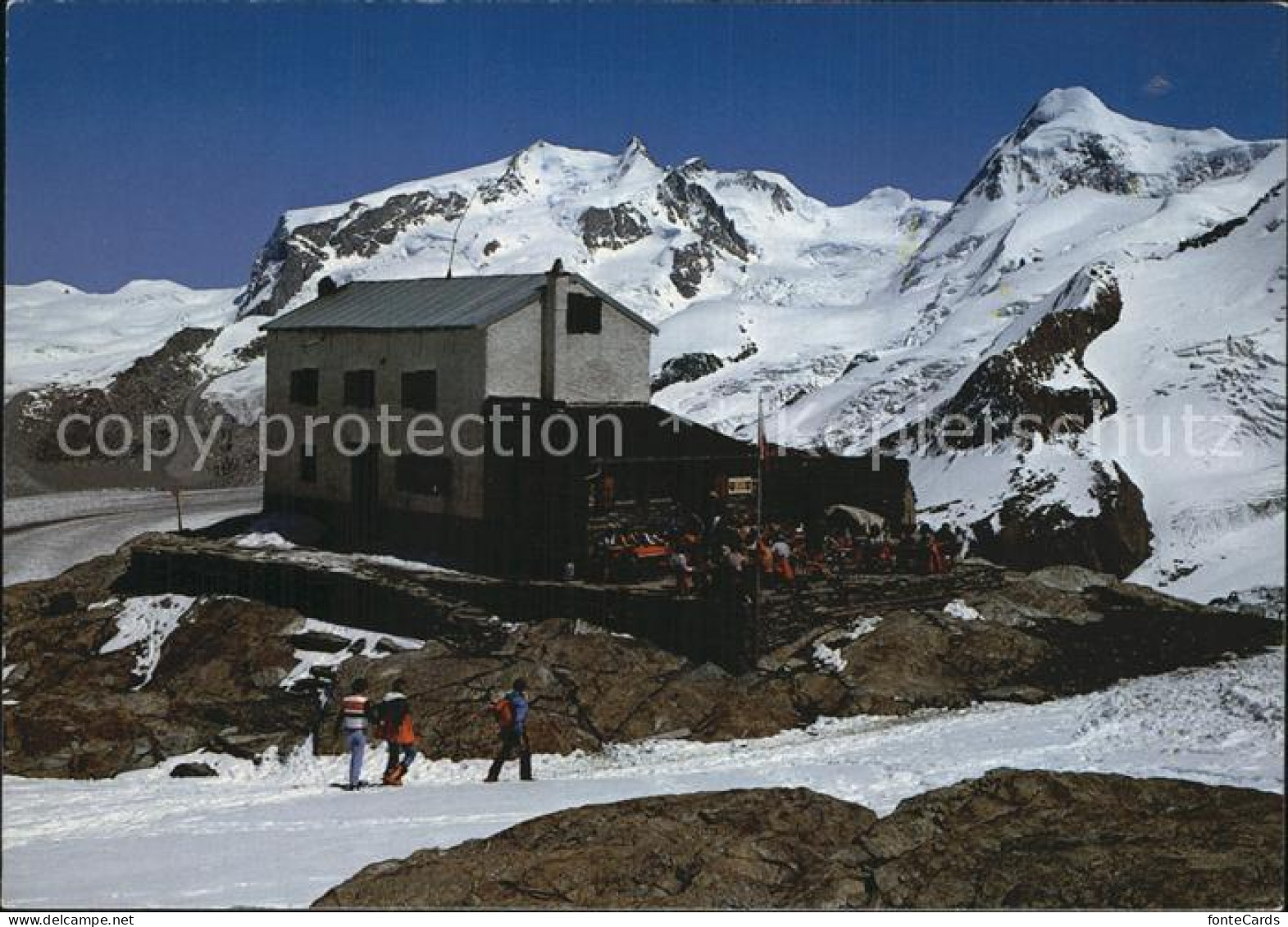 12455460 Zermatt VS Gandegghuette Monte Rosa Liskamm  - Other & Unclassified