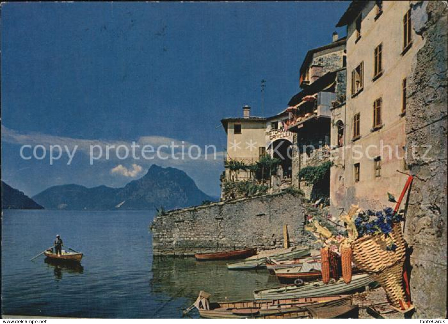 12455454 Gandria TI Lago Di Lugano Ticino Pittoresco Gandria - Andere & Zonder Classificatie