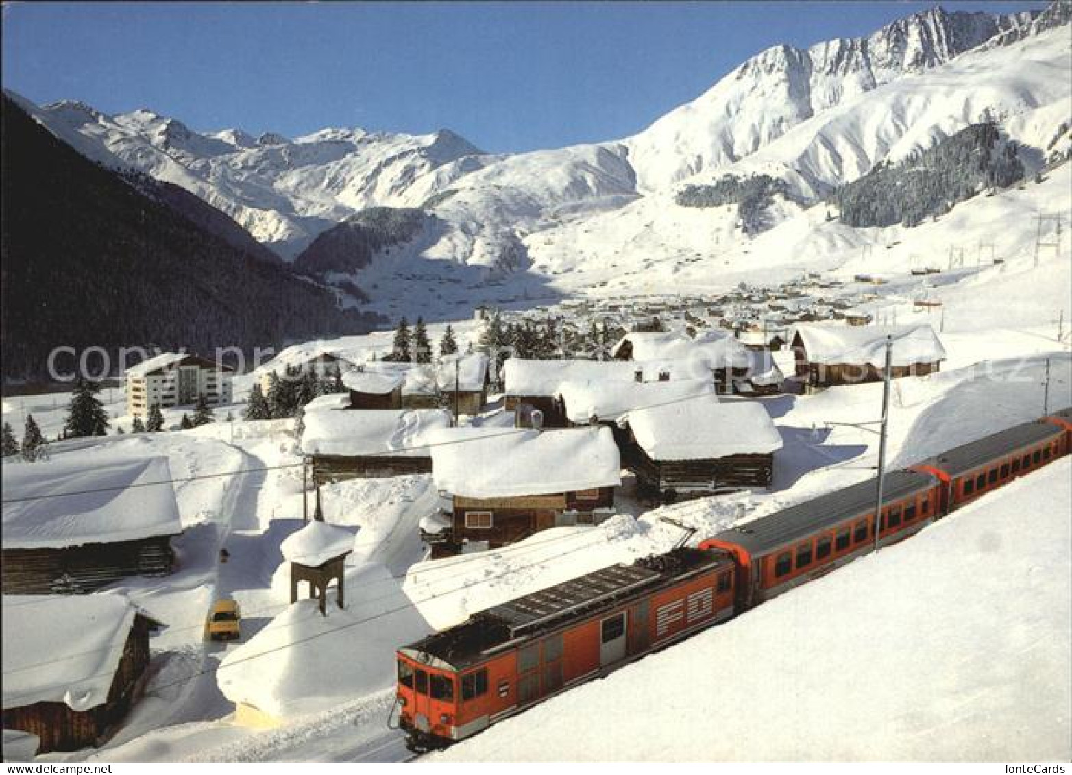 12455418 Sedrun Mit Bugnei Rueras Skigebiet Milez Sedrun - Sonstige & Ohne Zuordnung