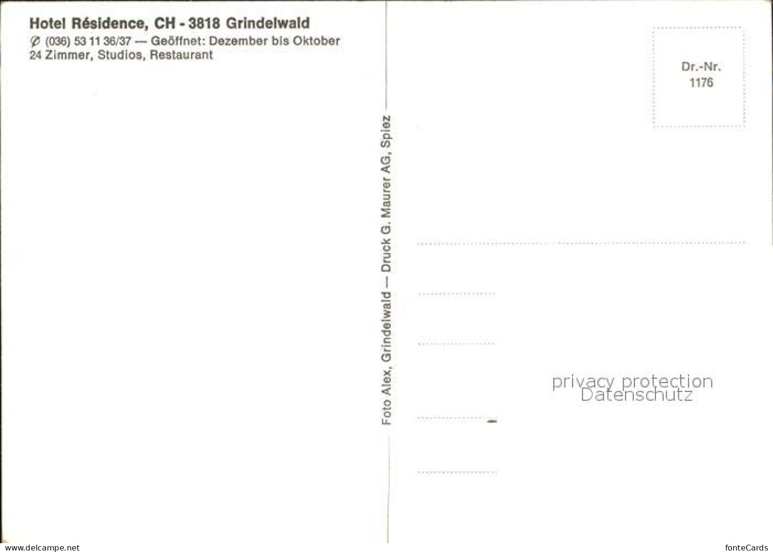 12455413 Grindelwald Hotel Residence Grindelwald - Sonstige & Ohne Zuordnung